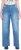 Ulla Popken Extra Wide Leg Stretch Fit Jeans Light Blue - Džinsai & Kelnės Didelėse Dydžiuose – Plus Size - 