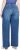 Ulla Popken Extra Wide Leg Stretch Fit Jeans Denim Blue - Džinsai & Kelnės Didelėse Dydžiuose – Plus Size - 