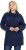 Ulla Popken Space Yarn Oversized Turtleneck Sweater Blue - Megztiniai ir džemperiai - 