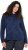 Ulla Popken Textured Glitter Embroidery Oversized Sweater Ink Blue - Megztiniai ir džemperiai - 