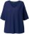 Ulla Popken Oversized 3/4 Sleeve V-Neck Sweater Navy - Megztiniai ir džemperiai - 