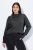 Ulla Popken Long Sleeves Mock Turtleneck Sweater Charcoal Grey Melange - Megztiniai ir džemperiai - Jaukūs džemperiai ir megztiniai