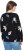 Ulla Popken Eco Cotton Leaf Pattern Long Sleeve Sweater Black - Megztiniai ir džemperiai - 