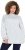 Ulla Popken Graphic Stripe Long Sleeve Turtleneck Sweater Silver Melange - Megztiniai ir džemperiai - 