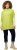 Ulla Popken Oversized Knit Sweater Vest Lime Green - Megztiniai ir džemperiai - 