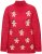 Ulla Popken Gingerbread Men Sweater Salsa Red - Megztiniai ir džemperiai - 