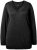 Ulla Popken Casual V-Neck Long Sleeve Sweater Black - Megztiniai ir džemperiai - 