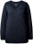Ulla Popken Soft Fine Knit Pullover V-Neck Sweatshirt Marine - Megztiniai ir džemperiai - 