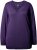 Ulla Popken Soft Fine Knit Pullover V-Neck Sweatshirt Deep Violet - Megztiniai ir džemperiai - 
