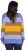 Ulla Popken Colorful Chunky Striped Sweater Lavender - Megztiniai ir džemperiai - 