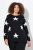 Ulla Popken Glitter Stars Soft Knit Sweater Black - Megztiniai ir džemperiai - Jaukūs džemperiai ir megztiniai
