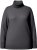 Ulla Popken Turtleneck Ribbed Trim Long Sleeve Sweater Charcoal Grey Melange - Megztiniai ir džemperiai - 