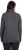 Ulla Popken Turtleneck Ribbed Trim Long Sleeve Sweater Charcoal Grey Melange - Megztiniai ir džemperiai - 