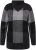 Ulla Popken Grand Check Long Sleeve Sweater Charcoal Grey Melange - Megztiniai ir džemperiai - 