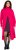 Ulla Popken Long Turtleneck Duster Sweater Red Pink - Megztiniai ir džemperiai - 