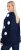 Ulla Popken Fluffy Polka Dot Sweater Ink Blue - Megztiniai ir džemperiai - 