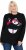 Ulla Popken Whimsical Holiday Sweater Black - Megztiniai ir džemperiai - 