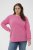 Kaffe Curve Sus Sweatshirt Pink Power - Džemperiai - 