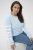 Kaffe Curve Mila Sweatshirt Nantucket Breeze Blue - Džemperiai - 