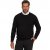 JP1880 Pullover Sweater Black TALL - VYRIŠKI DRABUŽIAI MT-6XLT - Drabužiai aukštiems vyrams