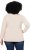 Ulla Popken Drawstring Collar Long Sleeve Sweatshirt Nature Melange - Megztiniai ir džemperiai - 