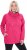 Ulla Popken Drawstring Collar Long Sleeve Sweatshirt Magenta Pink - Megztiniai ir džemperiai - 