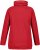 Ulla Popken Drawstring Collar Long Sleeve Sweatshirt Salsa Red - Megztiniai ir džemperiai - 