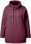 Ulla Popken Drawstring Collar Long Sleeve Sweatshirt Dark Berry - Megztiniai ir džemperiai - 