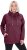 Ulla Popken Drawstring Collar Long Sleeve Sweatshirt Dark Berry - Megztiniai ir džemperiai - 