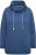 Ulla Popken Drawstring Collar Long Sleeve Sweatshirt Ink Blue - Megztiniai ir džemperiai - 