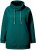 Ulla Popken Drawstring Collar Long Sleeve Sweatshirt Teal Green - Megztiniai ir džemperiai - 