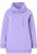 Ulla Popken Drawstring Collar Long Sleeve Sweatshirt Pale Lilac - Megztiniai ir džemperiai - 
