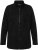 Ulla Popken Modular Fleece Zip Front Jacket Black - Megztiniai ir džemperiai - 