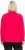 Ulla Popken Modular Fleece Zip Front Jacket Magenta - Megztiniai ir džemperiai - 