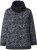 Ulla Popken Teddy Collar Printed Sweatshirt Black - Megztiniai ir džemperiai - 