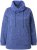 Ulla Popken Teddy Collar Printed Sweatshirt Atlantic Blue - Megztiniai ir džemperiai - 