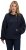 Ulla Popken Gathered Sleeve Oversized Fit Sweatshirt Navy - Megztiniai ir džemperiai - 