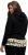 Ulla Popken Ruffle Hem A-line Fit Hooded Sweatshirt Black - Megztiniai ir džemperiai - 