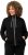 Ulla Popken Contrast Color Zip Up Sweatshirt Black - Megztiniai ir džemperiai - 