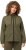 Ulla Popken Contrast Color Zip Up Sweatshirt Loden Green - Megztiniai ir džemperiai - 