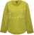 Ulla Popken Embroidered Freedom Rolled Edge Sweatshirt Avocado Green - Megztiniai ir džemperiai - 