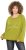 Ulla Popken Embroidered Freedom Rolled Edge Sweatshirt Avocado Green - Megztiniai ir džemperiai - 