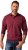 JP1880 Polo Shirt Pique Long Sleeve Red - Polo marškinėliai - Polo marškinėliai - 2XL-8XL