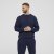 North Latitude Denim Crew Neck Sweatshirt Navy Blue TALL - TALL džemperiai - 