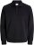 Jack & Jones Bradley Sweatshirt Polo Black - Megztiniai ir džemperiai - Megztiniai ir Džemperiai - 2XL-14XL