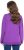 Ulla Popken Magnifique Split Style Sweatshirt Purple - Megztiniai ir džemperiai - 