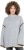 Ulla Popken Decorative Seam Sweater Light Grey Melange - Megztiniai ir džemperiai - 