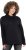 Ulla Popken Chain Fringe Smooth Fleece Sweatshirt Black - Megztiniai ir džemperiai - 