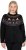 Ulla Popken Norwegian Style Christmas Sweater Black - Megztiniai ir džemperiai - 