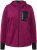 Ulla Popken HYPRAR Zip Front Hooded Stretch Sweatshirt Blackberry - Megztiniai ir džemperiai - 